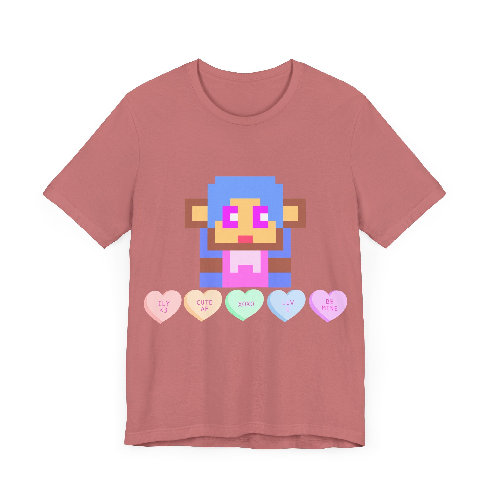 Pixel Love Pal Short Sleeve Tee