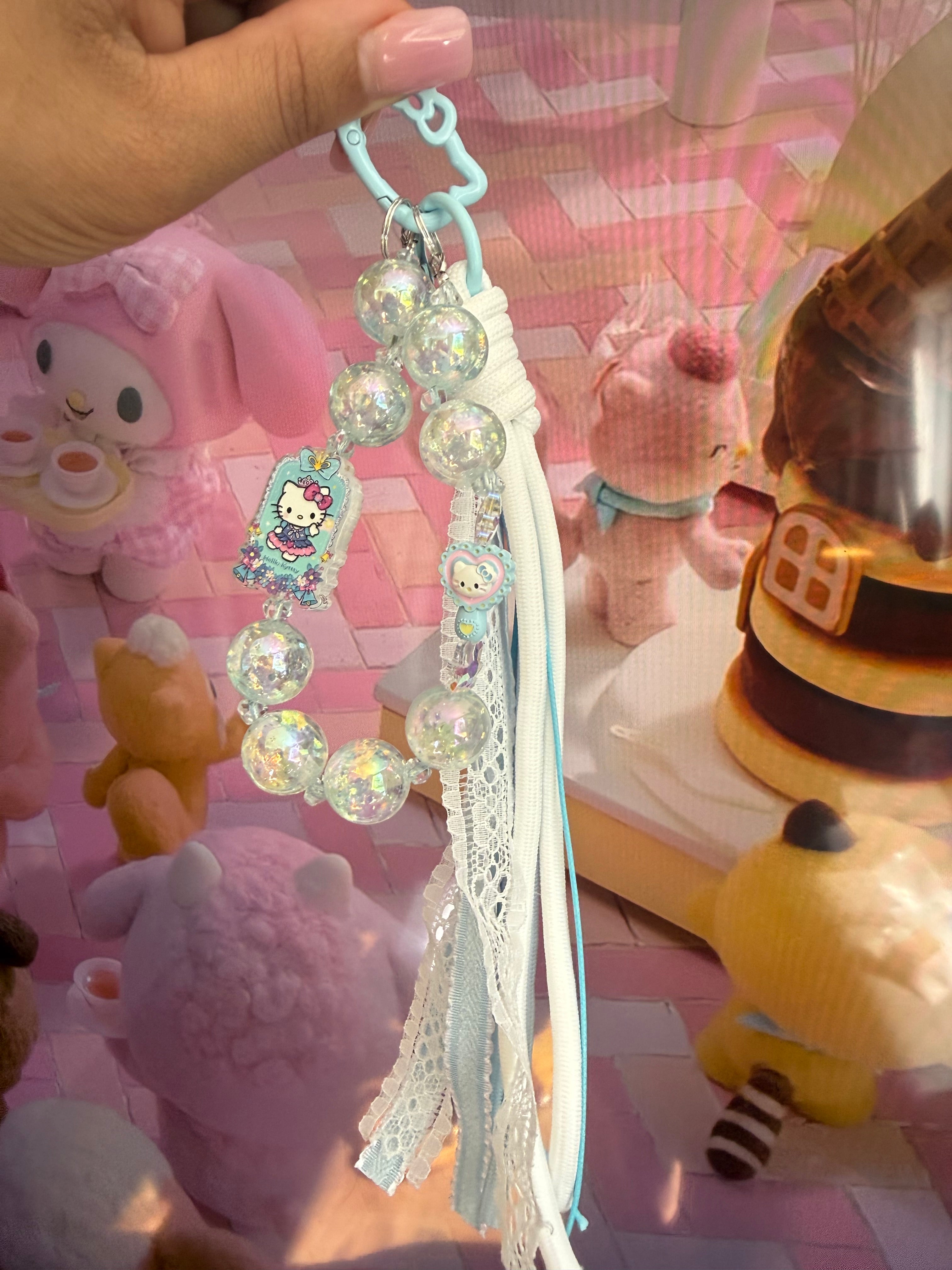Kitty Mirror Bag Charm