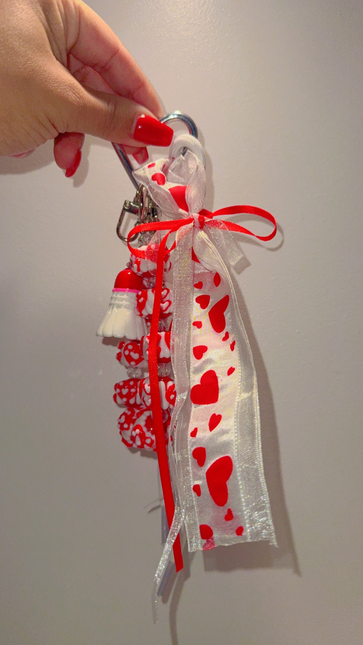 Tennis charm bag chain