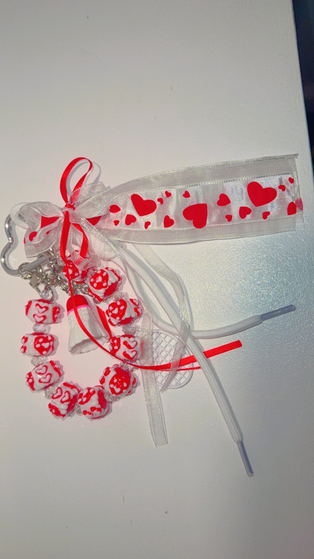 Tennis charm bag chain